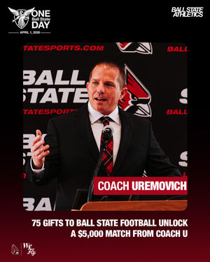 Image post by @ballstatefb on Instagram