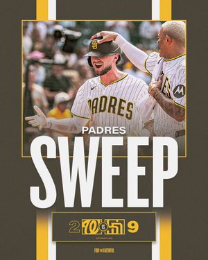 Image post by @Padres on Twitter