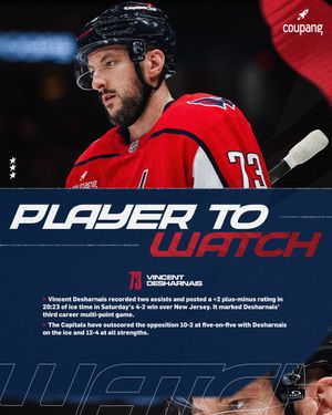 Text post by @Capitals on Twitter/X