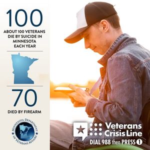 Image post by @MinnesotaDepartmentOfVeteransAffairs on Facebook
