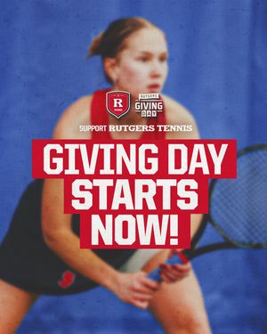 Image post by @rutgerstennis on Instagram
