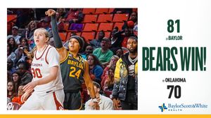 Image post by @BaylorWBB on Twitter