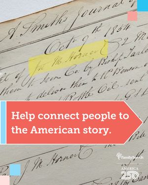 Image post by @familysearch on Instagram