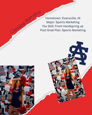 Image post by @southalabama.cheerleading on Facebook