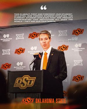 Image post by @osuathletics on Facebook