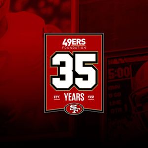 Image post by @49ersFoundation on Facebook