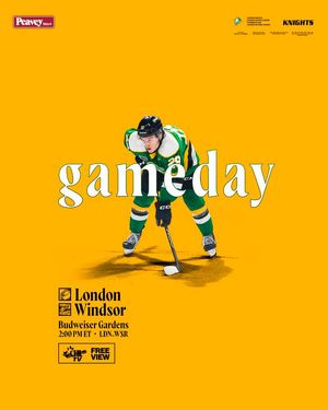 Image post by @londonknights on Facebook