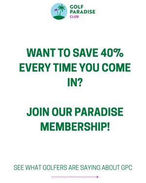 Image post by @golfparadiseclub on Instagram