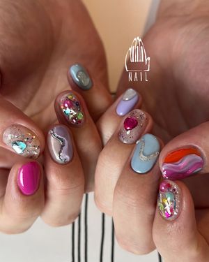 Image post by @111nail_omotesando on Instagram