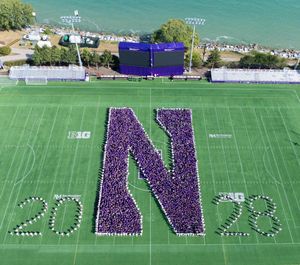 Image post by @NorthwesternU on Twitter