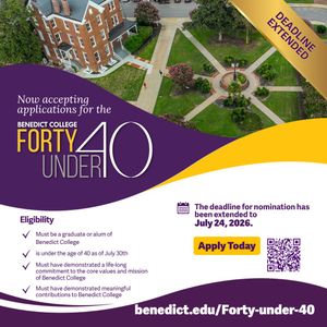 Image post by @benedict_college on Instagram