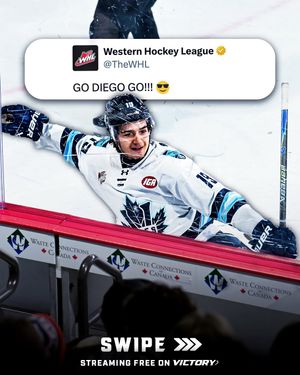 Image post by @westernhockeyleague on Instagram