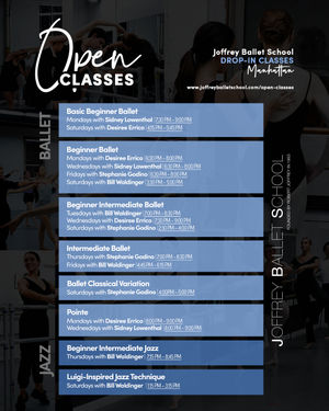 Image post by @joffreyschool on Instagram