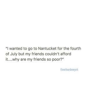Image post by @overheardnewyork on Instagram
