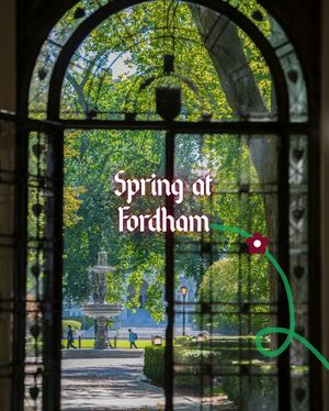 Image post by @fordhamuniversity on Instagram