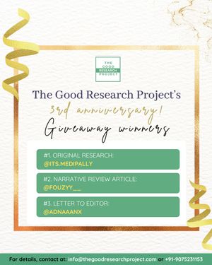 Image post by @thegoodresearchproject on Instagram