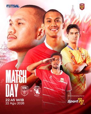 Image post by @timnasfutsal on Instagram