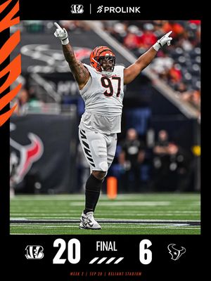 Image post by @bengals on Instagram