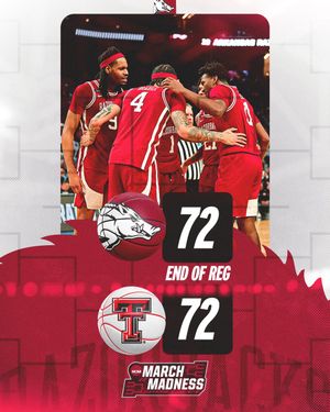 Image post by @RazorbackMBB on Twitter