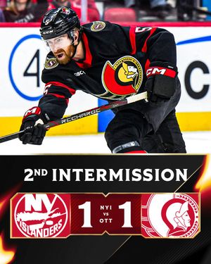 Image post by @Senators on Twitter/X