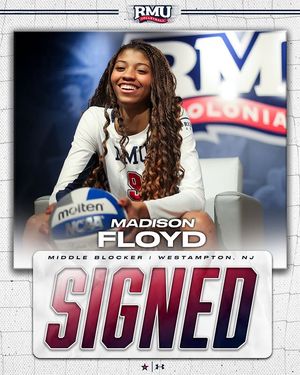 Image post by @rmuvolleyball on Instagram