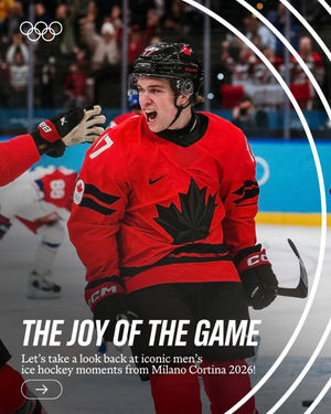 Image post by @olympics on Instagram