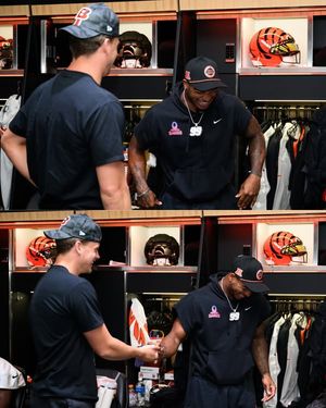 Image post by @bengals on Facebook