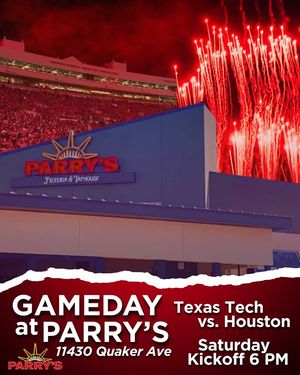 Image post by @parryspizzalubbock on Facebook