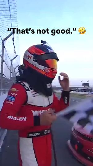Video post by @NASCARonNBC on Facebook