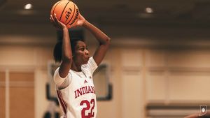 Image post by @IndianaWBB on Twitter