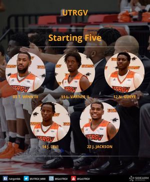 Image post by @UTRGVMBB on Facebook