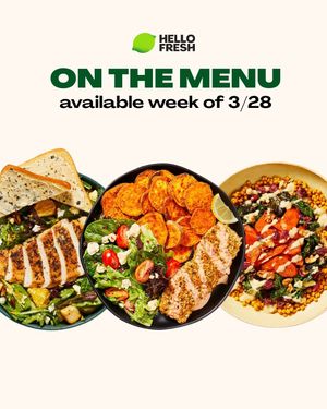 Image post by @hellofresh on Instagram