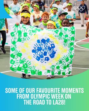 Image post by @olympics on Instagram