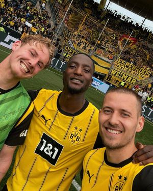 Image post by @BVB on Twitter