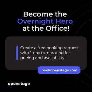 Image post by @bookopenstage on Instagram