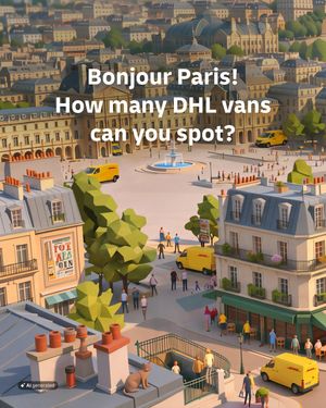 Image post by @dhl_global on Instagram