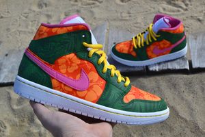 Image post by @neeks_custom_sneaks on Instagram