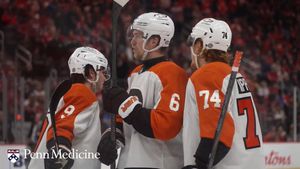 Video post by @NHLFlyers on Twitter