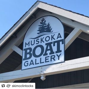Image post by @MuskokaBoatGallery on Facebook