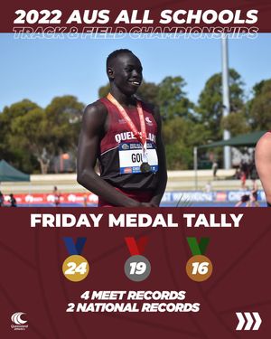 Image post by @qldathletics on Instagram