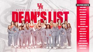Image post by @UHCougarSwim on Twitter