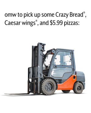 Image post by @littlecaesars on Instagram