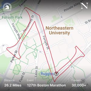 Image post by @northeastern on Instagram