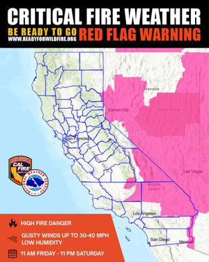 Image post by @calfire on Instagram