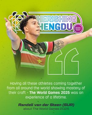 Image post by @theworldgames on Instagram