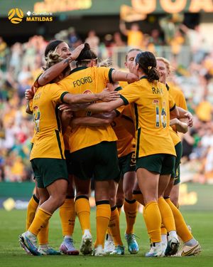 Image post by @TheMatildas on Twitter