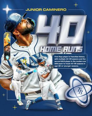 Image post by @raysbaseball on Instagram