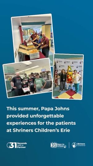 Image post by @shrinershospitals on Instagram
