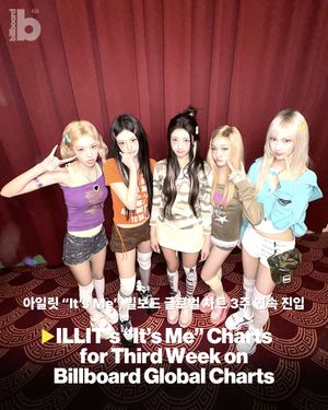 Image post by @billboard_korea on Instagram