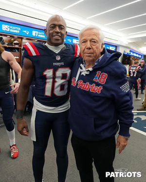 Image post by @patriots on Instagram